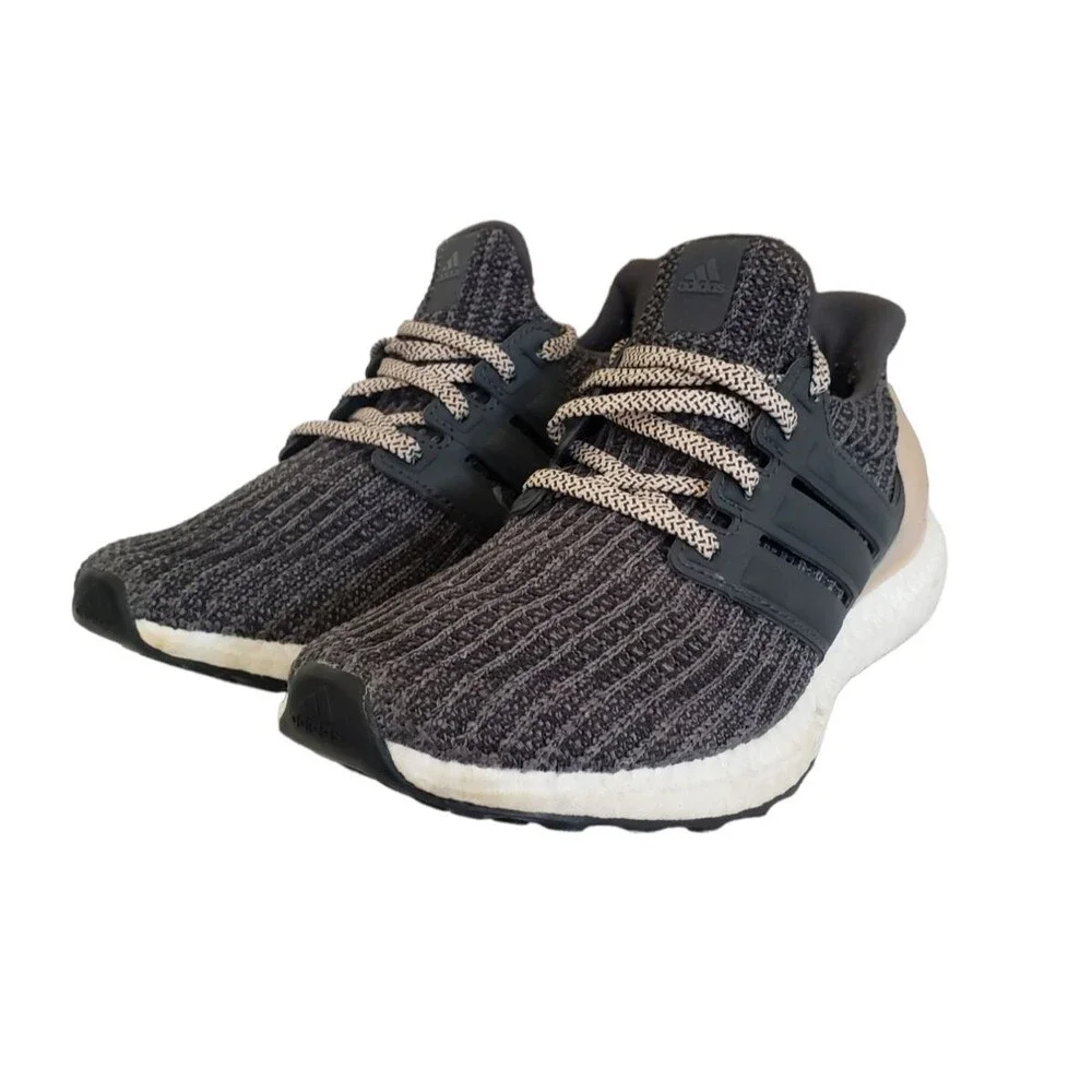Adidas Ultra Boost 4.0 Grey Five Ash Pearl Women's Running Shoes BB6151 Size 6